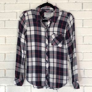 Rails Plaid Button Down Size XS